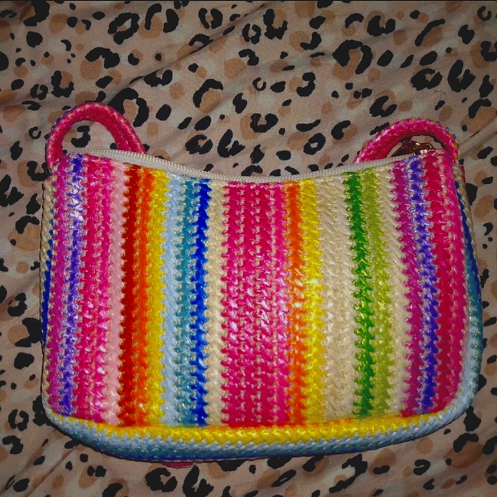 The Vibrant Crochet Bag.